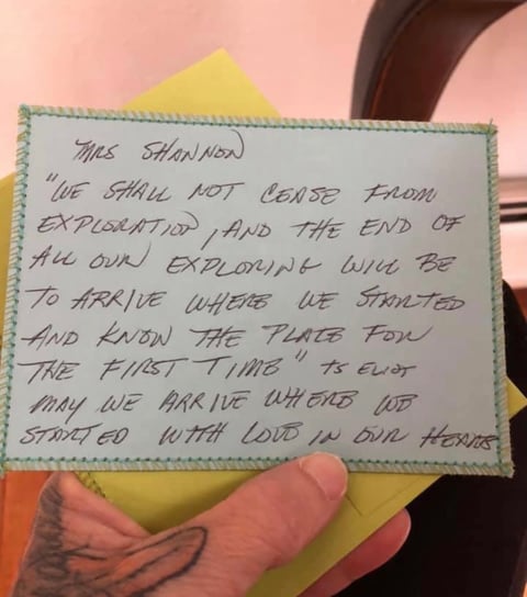 Bill Willitts sending Shannon Falk Anti semite poetry