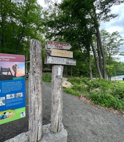 Appalachian Trail in New York's Upper Hudson Valley