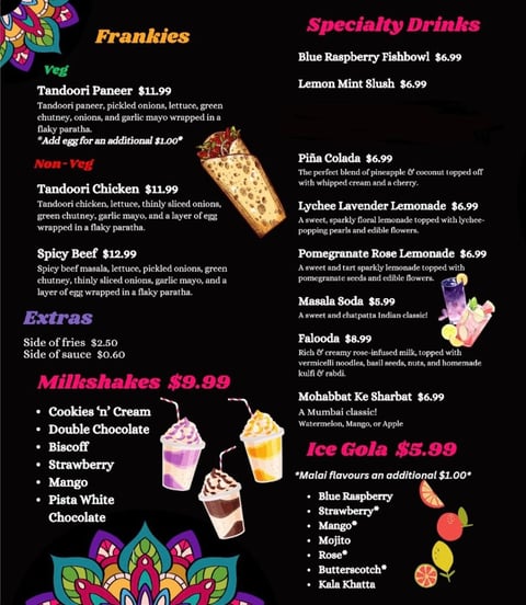 best indian street food near me