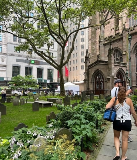 Walking among the graves of Wall Street