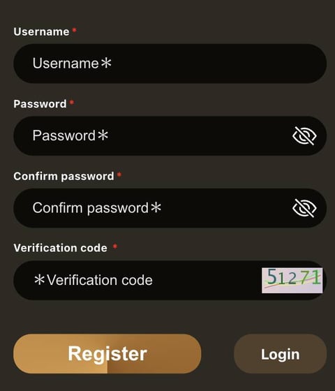 a cell phone showing a log logger with a log logger