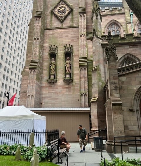 Religion and Wall Street and Trinity Church