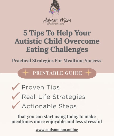 Tips to help child with autism overcome eating challenges