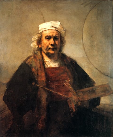 Artbooks Shop, Rembrandt Self Portrait