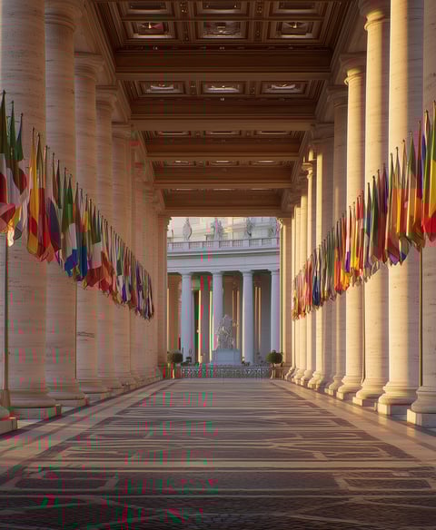 Image représentant une diplomatie indépendante et adaptable, en lien avec le Saint-Siège.