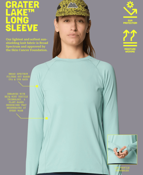 Mountain Hardwear Crater Lake Hoody - effective UPF clothing for travel 2025 offering breathable