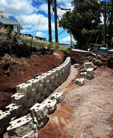 retaining wall masonry in honolulu, hawaii
