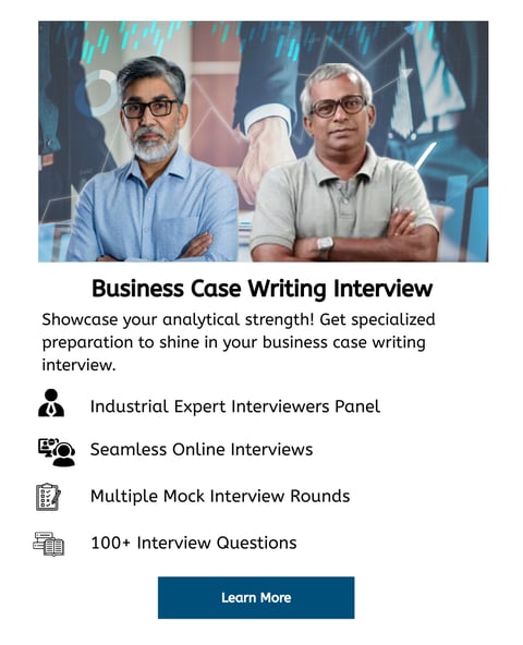 Business Case Writing Interview Bootcamp