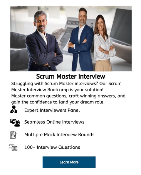 scrum master interview bootcamp