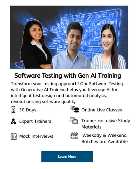 Software Testing with Gen AI Training