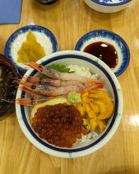 hakodate, japan, travel, sushi, breakfast