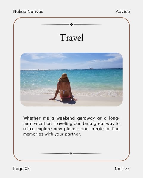 a woman sitting on a beach with a quote about travel