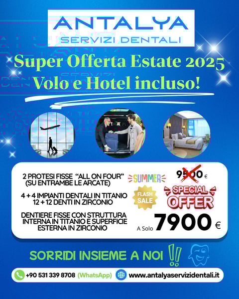 Promozione Estate 2025 All on Four