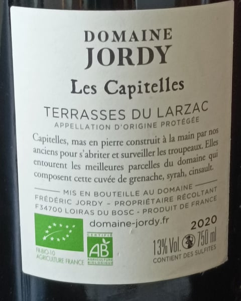 Our favourite local producer : Domaine Jordy.