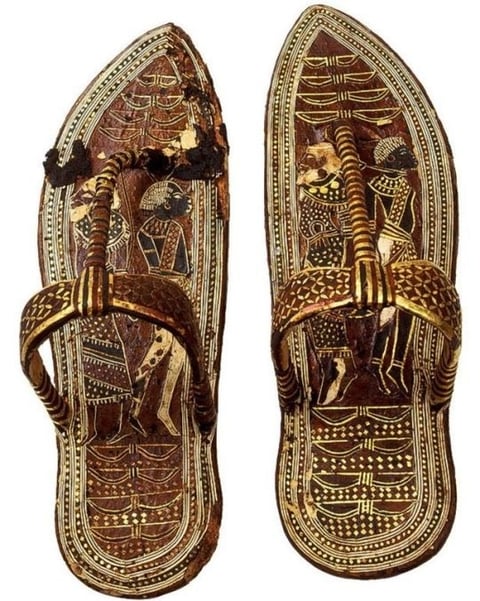 Sandalias de Tutankamón