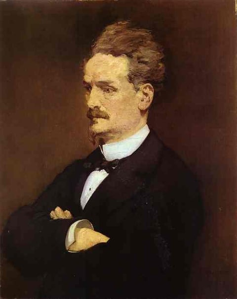 a portrait of a man in a suit and tie