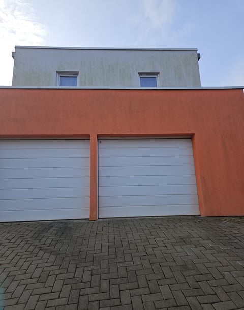 des façades non traitée