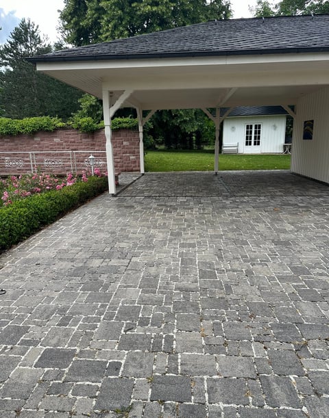 des pavées traitée