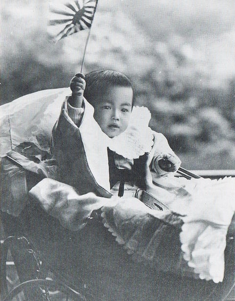Hirohito as an infant in 1902