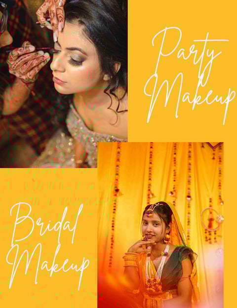 Party and bridal makeup