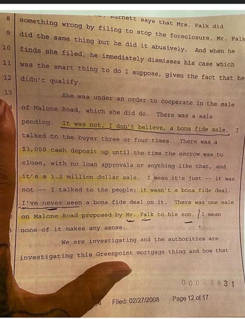 Yeah John Falk a.k.a. Human is a fraudster just like his father Michael Falk