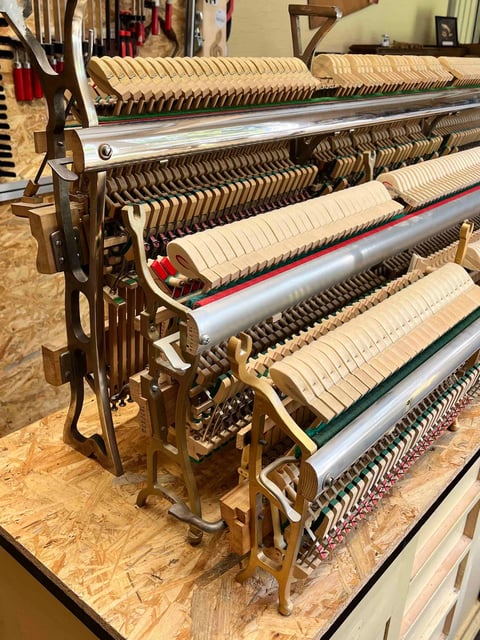 Mécanique piano droit