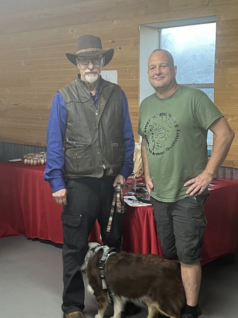 Kaufman City Market with two blade smiths