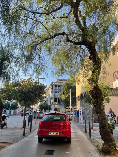 Straße in Roses