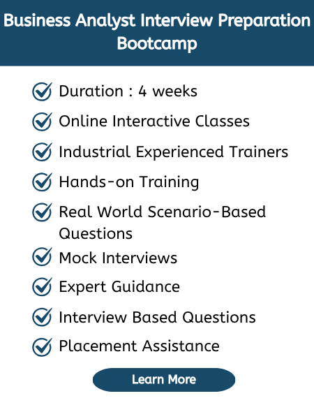 Business Analyst Interview Preparation Bootcamp