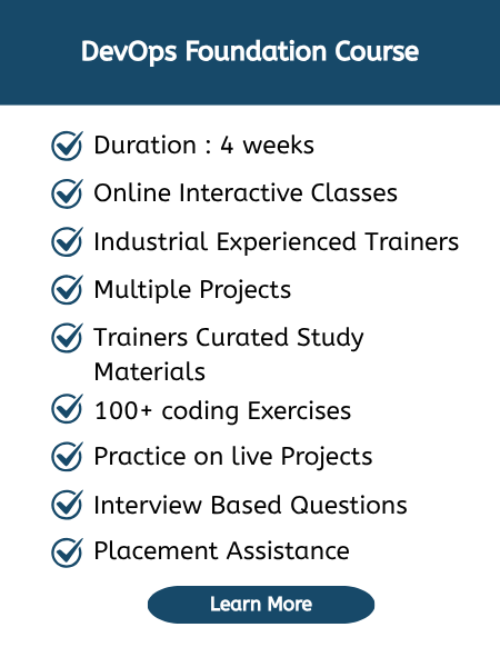 DevOps Foundation Course