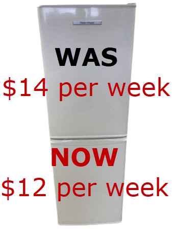 Rent A Fridge 240l Fisher&Paykel $12 Per Week