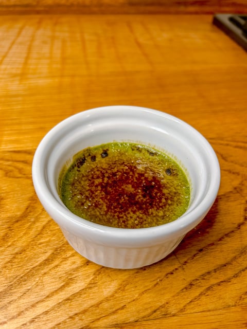 Matcha creme brulee | © Cookingwiththehamster