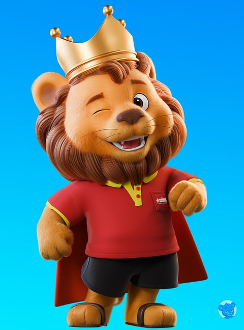 mascote 3D e personagem 3D