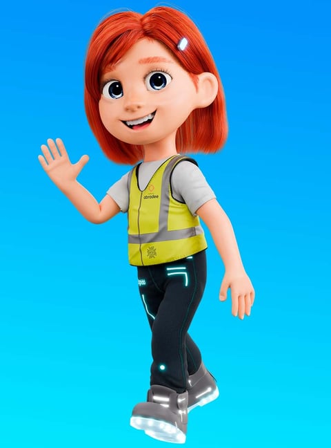 mascote 3D e personagem 3D