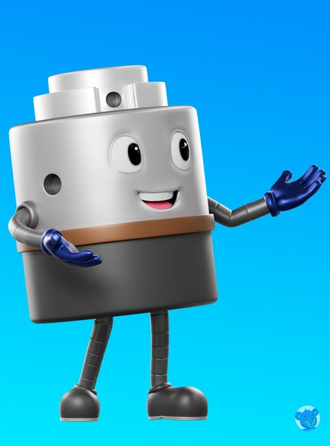 mascote 3d e personagem 3d