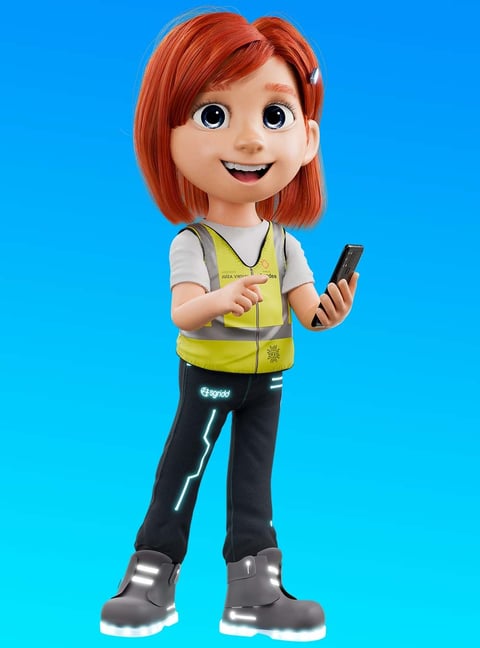 mascote 3D e personagem 3D