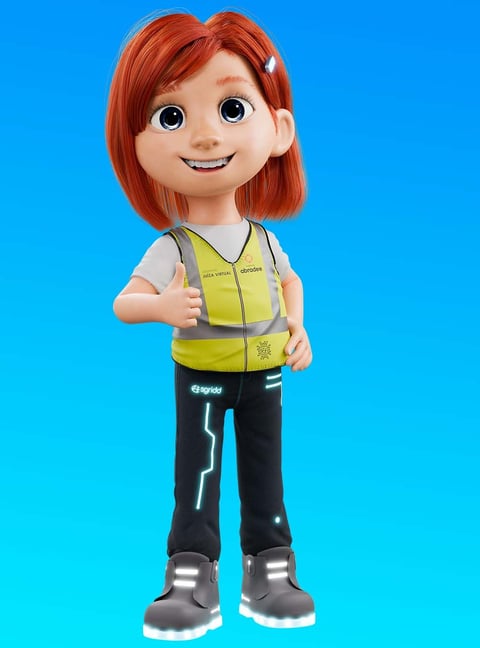 mascote 3D e personagem 3D