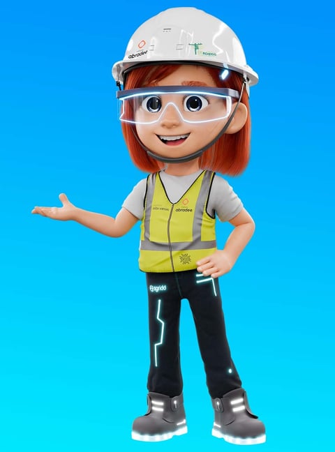 mascote 3D e personagem 3D