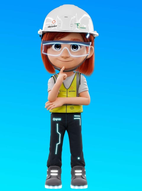 mascote 3D e personagem 3D