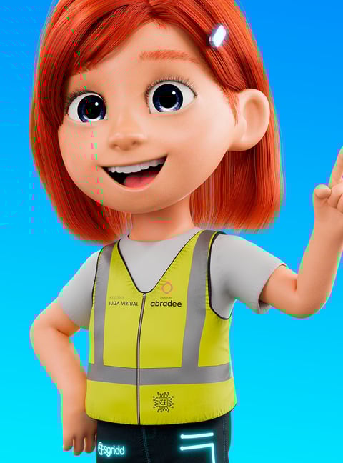 mascote 3D e personagem 3D