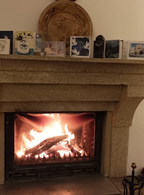 Our fireside  in January