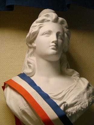 Marianne, symbol of the French Republique.