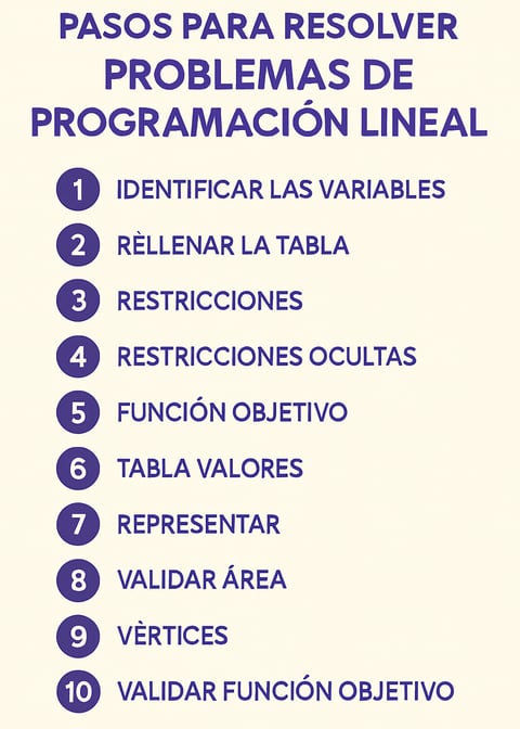 programación lineal