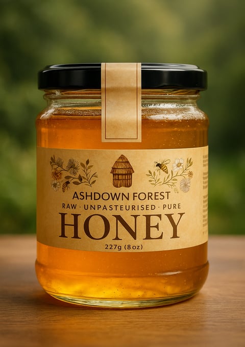 Jar of Ashdown Forest Honey