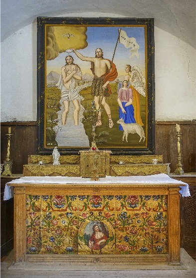 Antependium chapelle Saint Jean
