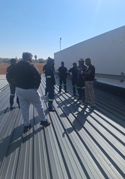 The Walk Shopping Center IBR roof project, Environmental Pro Construction