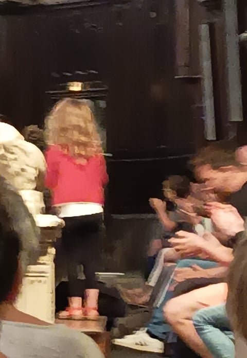 An appreciative concert goer.