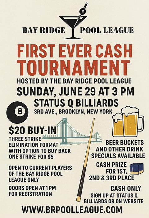 BRPLSpring 2025 Cash Tournament