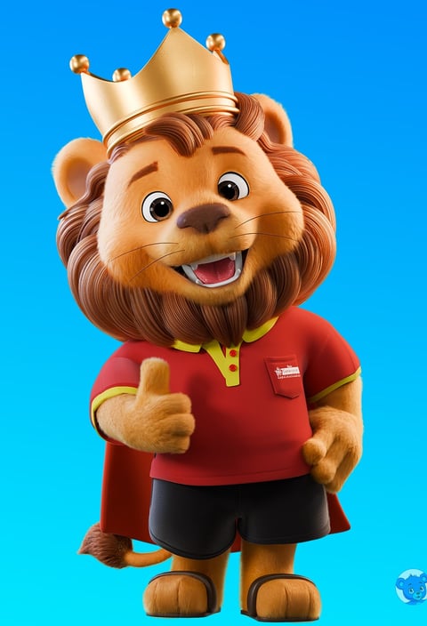mascote 3D e personagem 3D