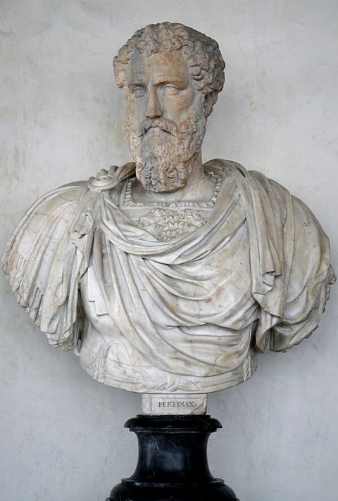 busto emperador pertinax